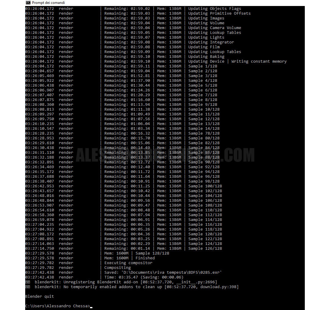 Esecuzione script Python da prompt dei comandi